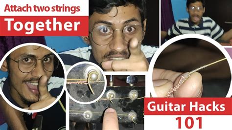 How To Fix Broken Guitar Strings At Home Repering Tutorial Guitar