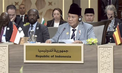 Prabowo Upayakan Bantuan Medis Hingga Pendidikan Bagi Warga Gaza