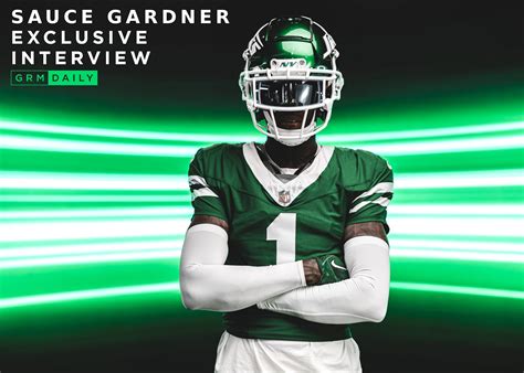 Sauce Gardner talks NFL season, Lebron James & more - GRM Daily