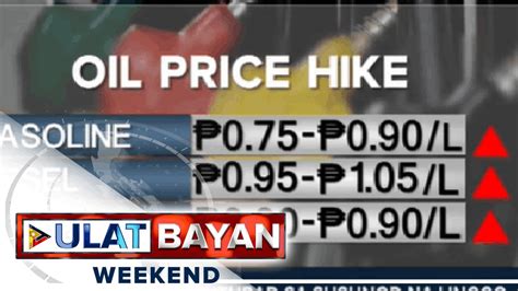 Oil Price Hike Ipatutupad Sa Susunod Na Linggo Video Dailymotion