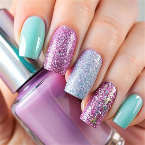 Premium Photo Woman Hand With Nude Shades Nail Polish On Her Fingernails Nude Color Nail