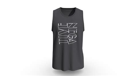 Men Relaxed Fit Sports Vest Tanktop Buy Royalty Free 3d Model By