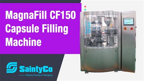 Magnafill Cf Automatic Capsule Filler Saintyco Youtube