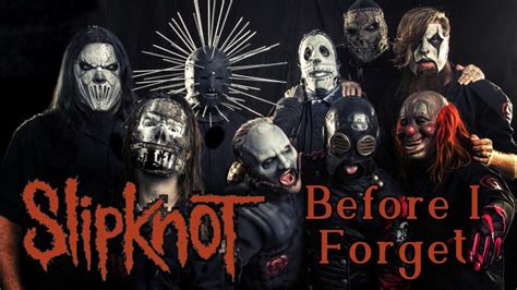 Slipknot Before I Forget [guitar Backing Track Tab] Youtube