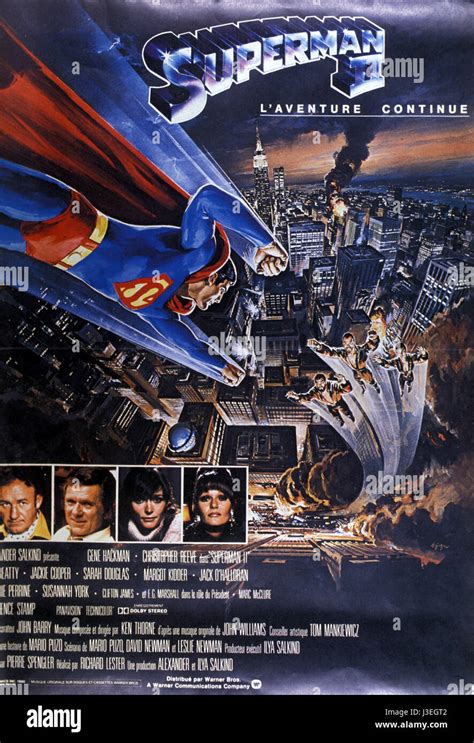 Superman 2 Year: 1980 USA Director: Richard Lester Movie poster (Fr ...