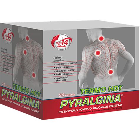 Pyralgina Termo Hot Pleistras Ildomasis N