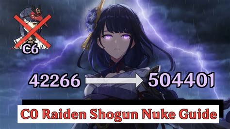 C Raiden Shogun K Guide Shogun Nuke Guide Showcase With Builds