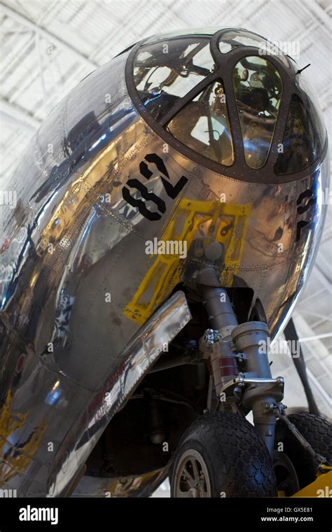 Enola Gay B29 Superfortress At Udvar Hazy Stock Photo Alamy