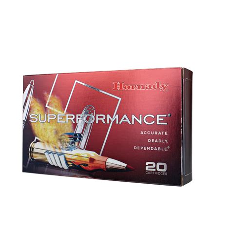 Munitions Hornady 7mm Rem Mag Superformance 154 Gr Sst