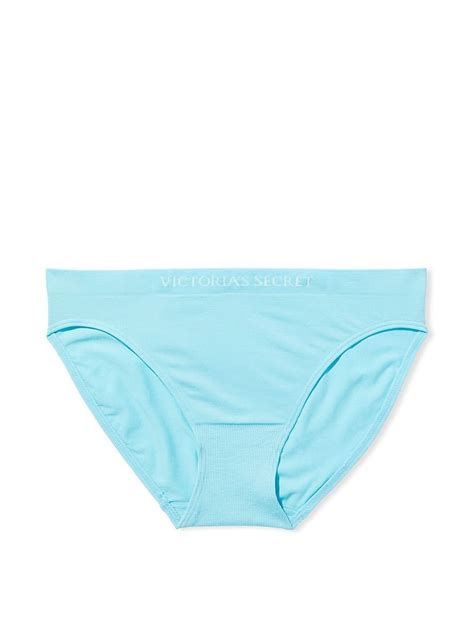 Seamless Logo Bikini Külot Huzurlu Mavi VS26432864 Victoria s Secret VSL