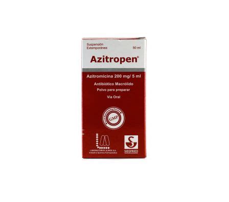 Azimut Azitromicina 500 Mg Caja De 10 Comprimidos Revestidos