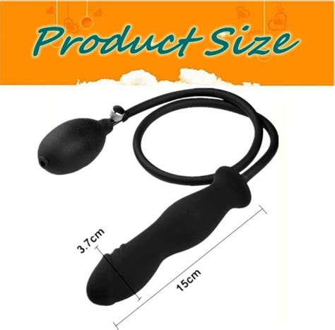 Gode Gonflable En Silicone Souple Extensible Pour Jouets Sexuels Plug Anal Gonflable Pour