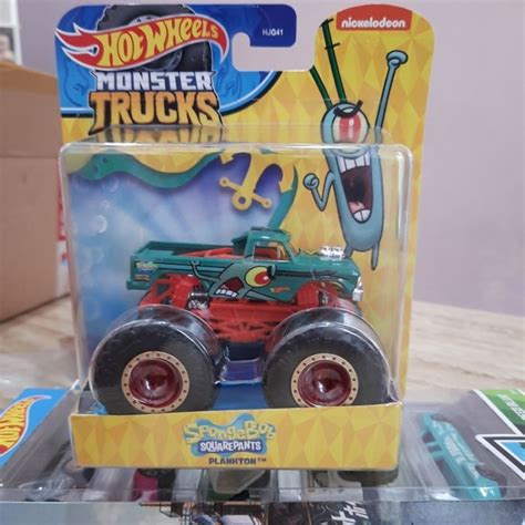Jual Hot Wheels Monster Trucks Plankton Spongebob Squarepants Shopee Indonesia
