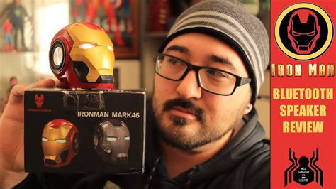 Marvel Iron Man Helmet Bluetooth Speaker Review Youtube