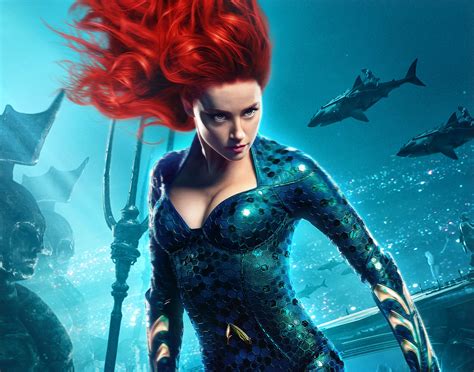 Download Mera Dc Comics Amber Heard Movie Aquaman Hd Wallpaper