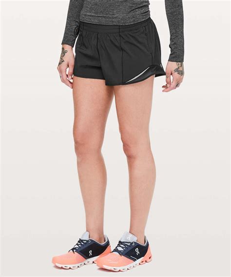 Lululemon Hotty Hot Short High Rise Black First Release Lulu Fanatics
