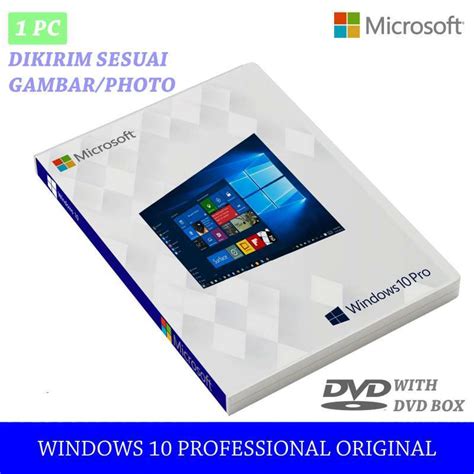 jual microsoft windows  professional  original bonus  software