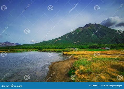 Kamchatka, Nature Park, Russia. Khodutkinskiye Hot Springs at the Foot ...