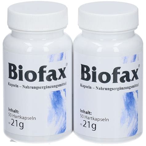 Biofax® Kapseln 100 St - Shop Apotheke