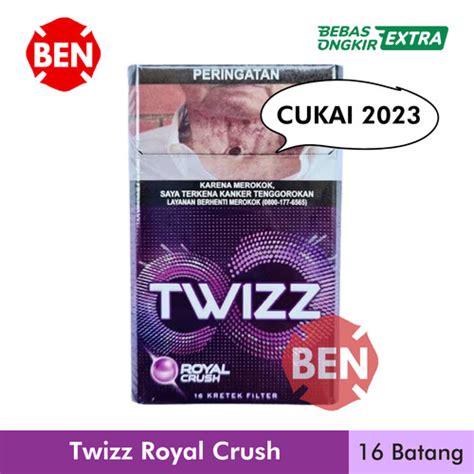 Jual Rokok Twizz Royal Crush Batang Ungu Sampoerna Kretek Filter