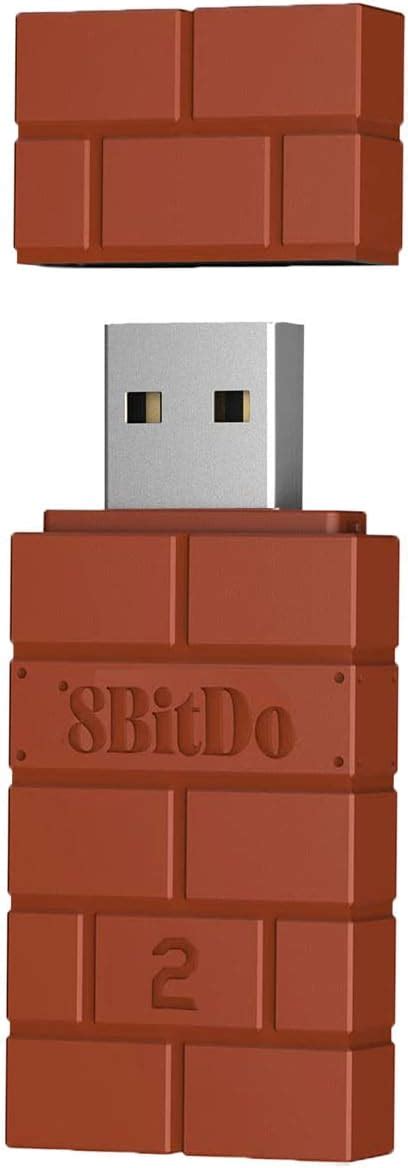 8Bitdo Wireless USB Adapter 2, Bluetooth Adapter für Switch, PC, PS ...