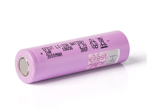 INR18650-3000mAh (30EF) 15A 3,6V - 3,7V Lithium-Ionen-Akku – LiPo24.de ...