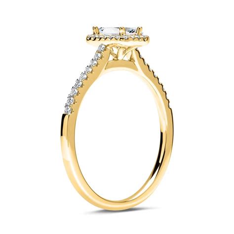 Brilladia 14ct Gold Ring With Diamonds DR0132SL 14KG