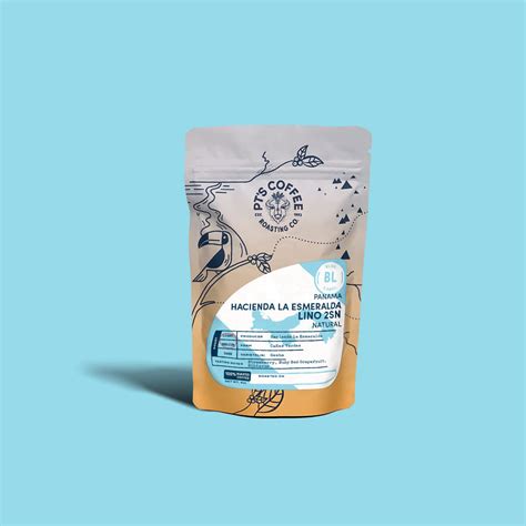 blue label hacienda la esmeralda lino sn gesha natural pts coffee