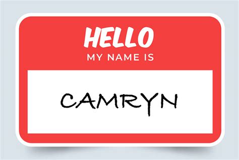 Camryn Name Meaning Origin Popularity And Significance