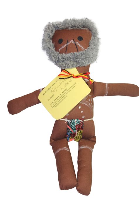 Handmade Aboriginal Doll Aboriginal Elder Man