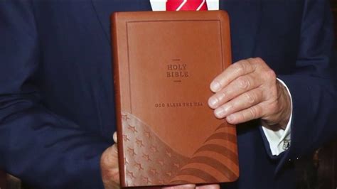 Christian Leaders React To Trump S God Bless The USA Bibles More