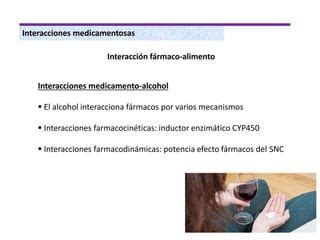 Interacciones Medicamentosas Ppt