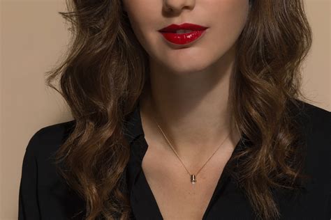 Collier La Brune La Blonde Lily Diamant Or Rose Daniel Gerard Joaillier Luxembourg