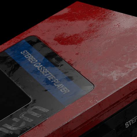 Sony Walkman Blender Substance Painter 3d Behance