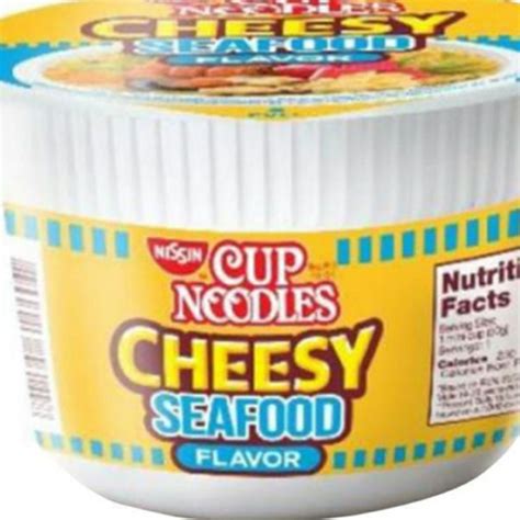 Nissin Cup Noodles Cheesy Seafood 50g Lazada Ph