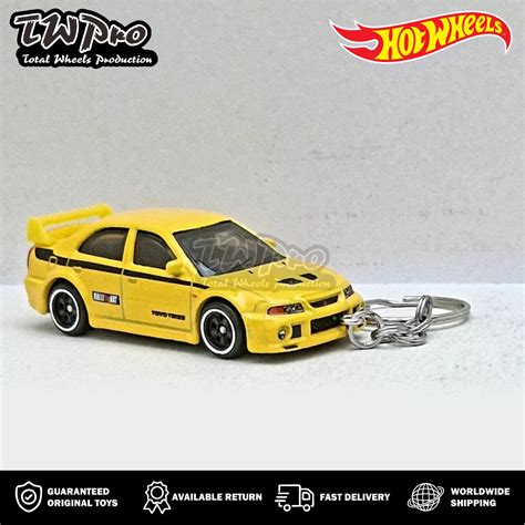 Jual Gantungan Kunci Hot Wheels Mitsubishi Lancer Evolution Vi Keyring Keychain