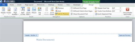 Sections Headers And Footers Page Numbers Margins Orientation In Microsoft Word A