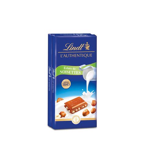 Tablette De Chocolat Lait Noisettes Ma Tre Chocolatier Lindt Le Lot