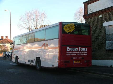 A14EBD J268NNC Ebdons Tours Plaxton Premiere Volvo B10M Thomas