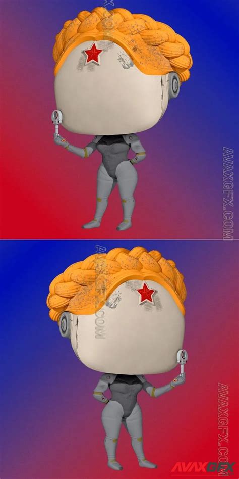 Atomic heart twins - Left І Funko POP custom - STL 3D Model » AVAXGFX
