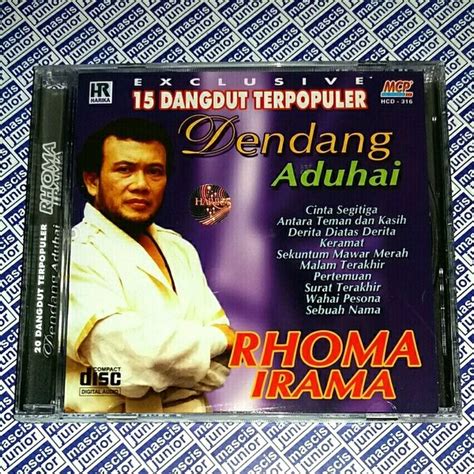 Jual CD Rhoma Irama 15 Dangdut Terpopuler Dendang Aduhai Di Lapak