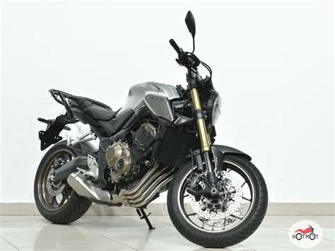 Купить б у Honda CB R инжектор передач в Москве серый naked bike