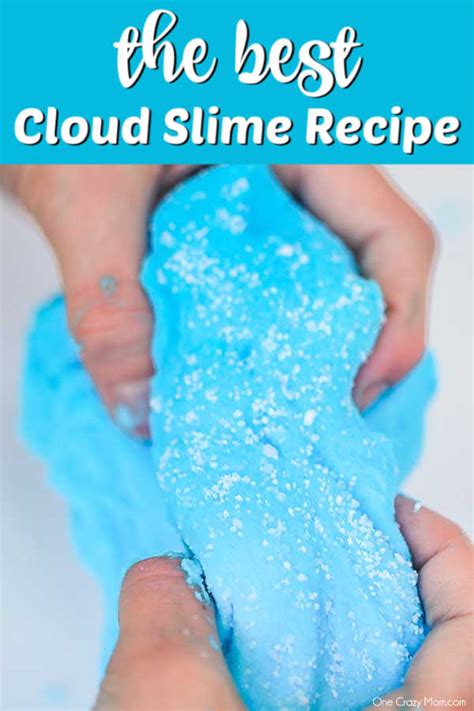 How to make cloud slime - easy cloud slime recipe