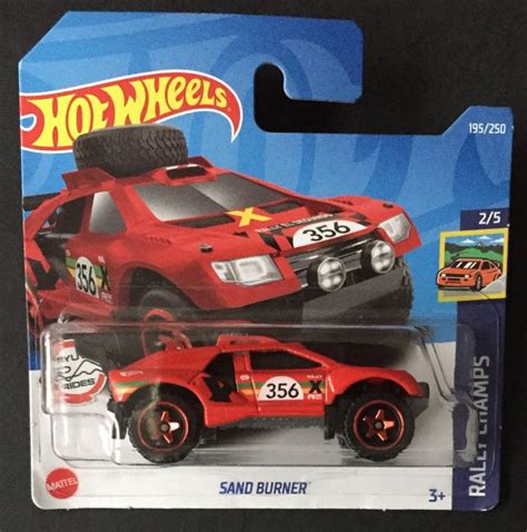 Hot Wheels Sand Burner Crveni
