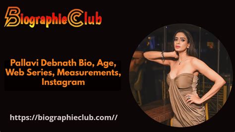 Pallavi Debnath Bio Age Web Series Measurements Instagram