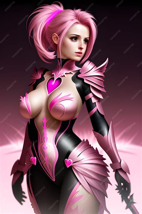 Premium AI Image | Beautiful Hot Sexy Girl Fantasy Digital Art Sci Fi