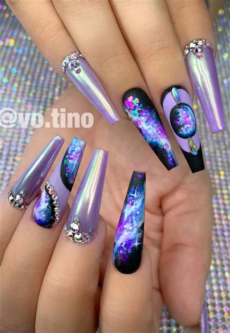 44 Classy Long Coffin Nails Design To Rock Your Days Fashionsum