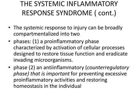 Solution Systemic Inflammatory Response Syndrome Sirs Criteria Clinical Manifestation Causes