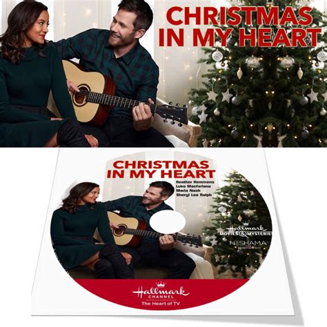 CHRISTMAS IN MY HEART DVD MOVIE 2021 Luke Macfarlane Heather Hemmens ...