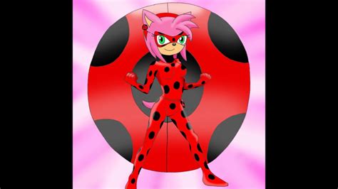 Amy Rose transforming to Ladybug comic (Colored) Chords - Chordify